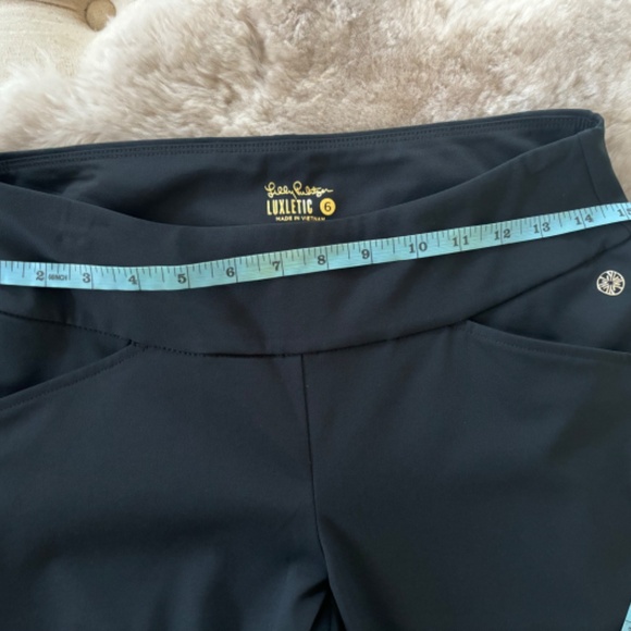 UPF 50+ Luxletic 28" Corso Pant Black size 6 - Picture 6 of 8